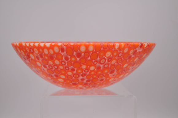 Orange Murrini Bowl