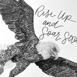 Rise Up: Inspirational Series Art Print
