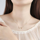 Dancing Butterflies Chocker Necklace