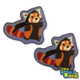 Rogue Red Panda - Adventure Beast Wooden Pin (2 Styles)