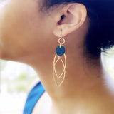 Promila Earrings- Teal