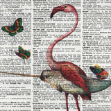 Tuesday (Because "Tuesday is the day Flamingo and Narwhal take their pet butterflies on a walk to the sea" is too long for a title) Dictionary Print
