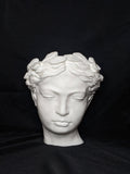 Athena Goddess Head Planter