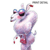 "Le Chic Sheep" Print