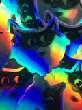 Holographic Cat Sticker